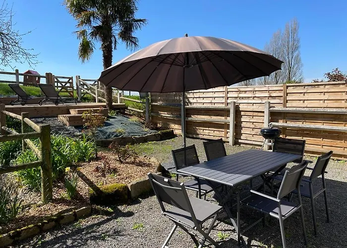Maison Chaleureuse Avec Terrasse Et Vue Baie